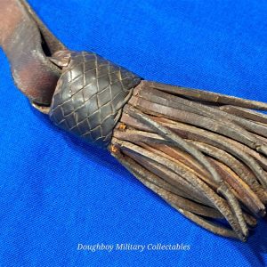 civil-war-leather-enlisted-cavalry-sword-knot-braided-keepers-nice-condition