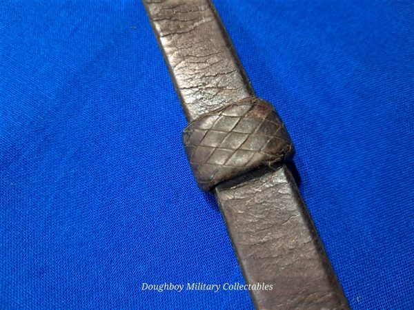 civil-war-leather-enlisted-cavalry-sword-knot-braided-keepers-nice-condition