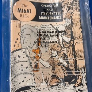 vietnam-war-m-16-rifle-maintenance-and cleaning-instruction-manual-1969-dated-in-the-original-wrapper