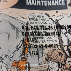 vietnam-war-m-16-rifle-maintenance-and cleaning-instruction-manual-1969-dated-in-the-original-wrapper
