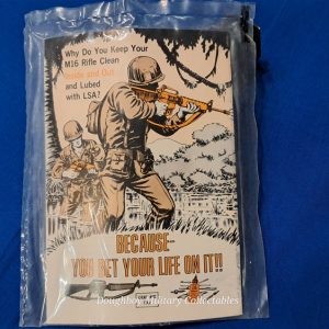 vietnam-war-m-16-rifle-maintenance-and cleaning-instruction-manual-1969-dated-in-the-original-wrapper
