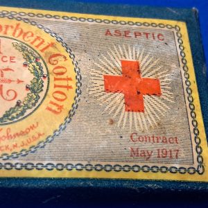 world-war-one-medical-medics-field-absorbent-cotton-package-by-red-cross-1917-dated-contract