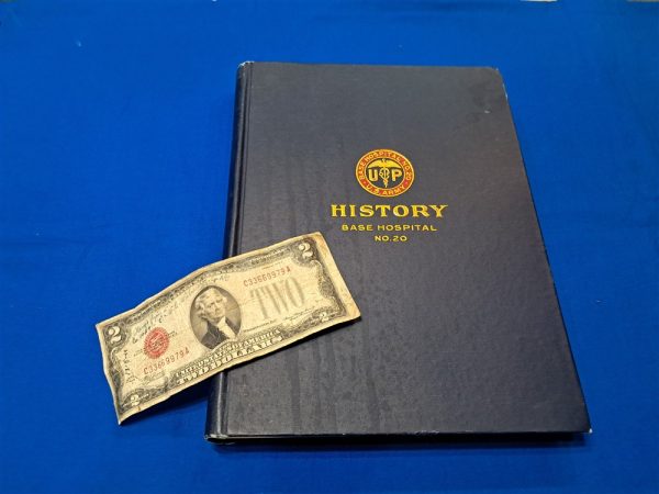 world-war-one-unit-history-of-base-hospital-number-twenty-in-the-american-expeditionary-forces-printed-1920-hard-cover