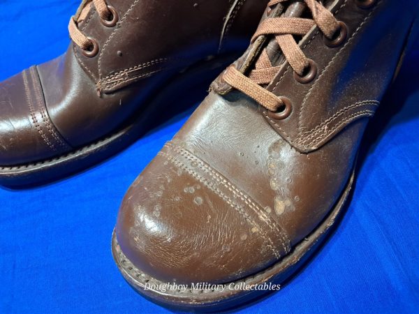 korean-and-vietnam-war-era-m-48-boots-leather-brown-early-advisor-era-included-unissued-size-nine