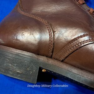 korean-and-vietnam-war-era-m-48-boots-leather-brown-early-advisor-era-included-unissued-size-nine