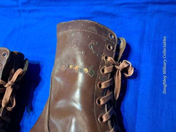 korean-and-vietnam-war-era-m-48-boots-leather-brown-early-advisor-era-included-unissued-size-nine