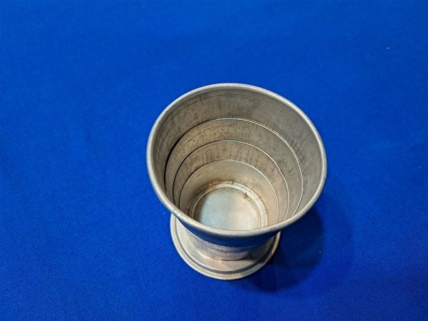 world-war-one-collapsible-drinking-cup-for-mess-kit-model-1918-aluminum-no-lid