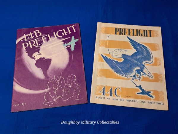 maxwell-field-book world-war-two-set-of-2-graduation-books-from-maxwell-field-called-the-preflight-1943-dated