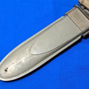 original-world-war-two-naval-sheath-for-the-M-K-1-fighting-short knife-battle-gray-fiber