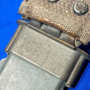 original-world-war-two-naval-sheath-for-the-M-K-1-fighting-short knife-battle-gray-fiber