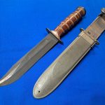 original-world-war-two-mark-2-naval-fighting-knife-by-camillus-unissued-condition-leather-handle-with-sheath-fiber-construction