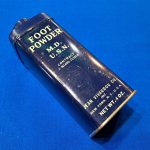 original-world-war-two-navy-footpowder-tin-about-one-half-ounce-blue-tin-painted-personal-size