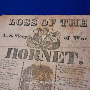 united-states-sloop-hornet-sunk-loss-of-all-life-1929-printed-paper-bradside-original