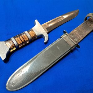 original-world-war-two-navy-sailors-fighting-knive-mark-two-theater-modifications-lucite-handle-aluminum-fittings-excellent