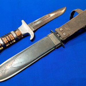 original-world-war-two-navy-sailors-fighting-knive-mark-two-theater-modifications-lucite-handle-aluminum-fittings-excellent