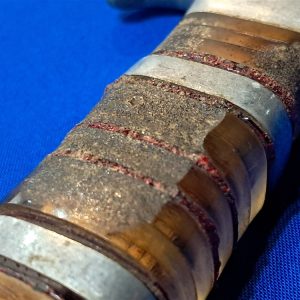 original-world-war-two-navy-sailors-fighting-knive-mark-two-theater-modifications-lucite-handle-aluminum-fittings-excellent