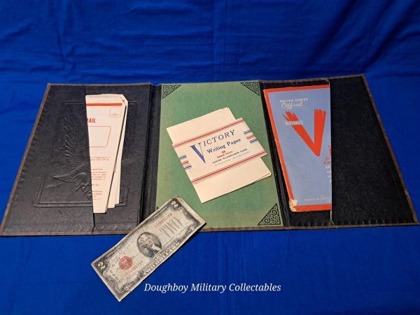 world-war-two-victory-v-mail-writing-paper-set-hard-cover-original